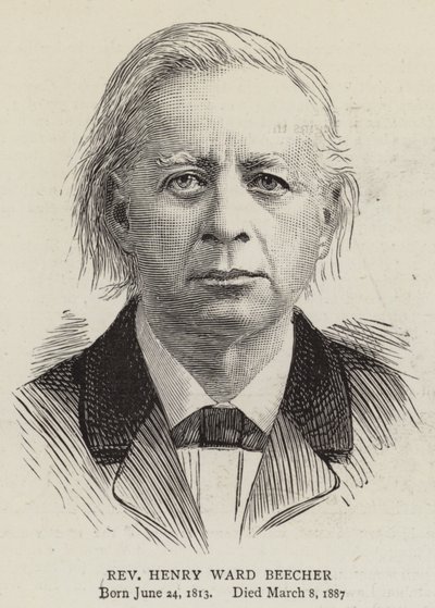 Révérend Henry Ward Beecher - English School